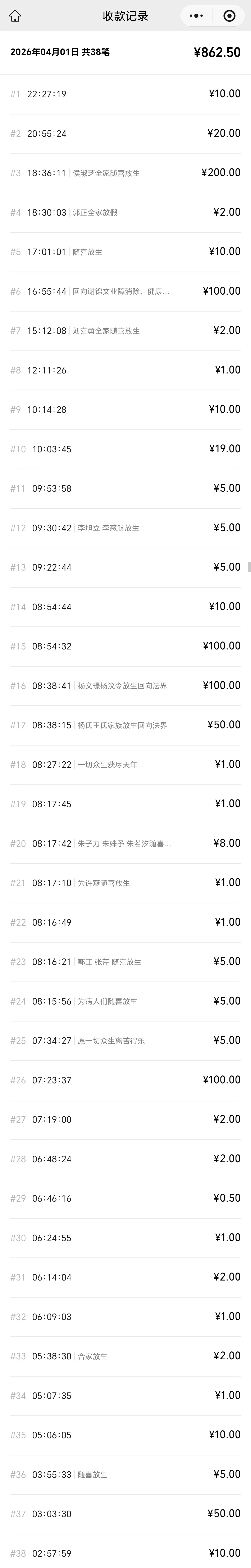 图片[3]-2026年4月份放生-报恩阁