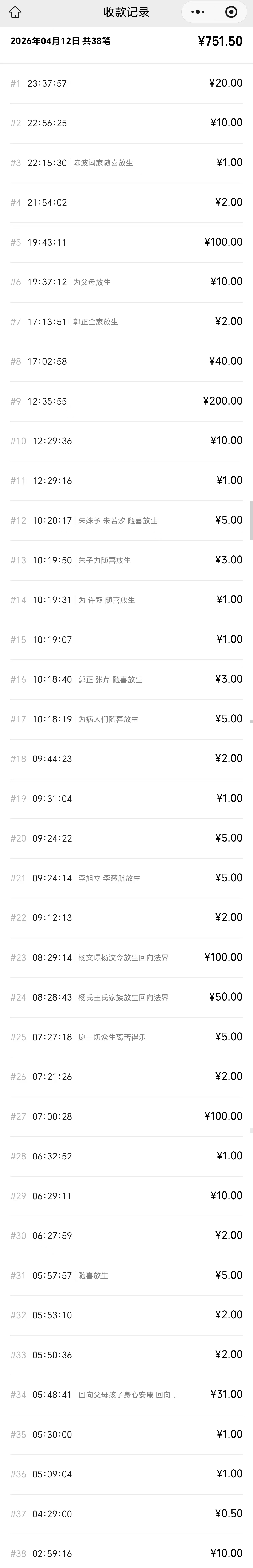 图片[3]-2026年4月份放生-报恩阁