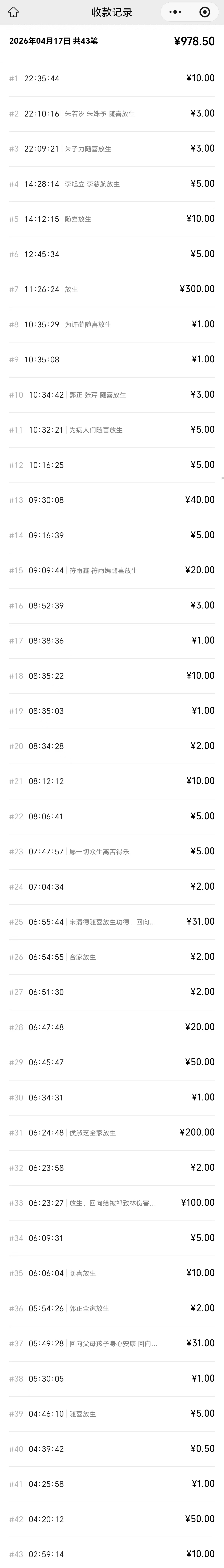 图片[3]-2026年4月份放生-报恩阁