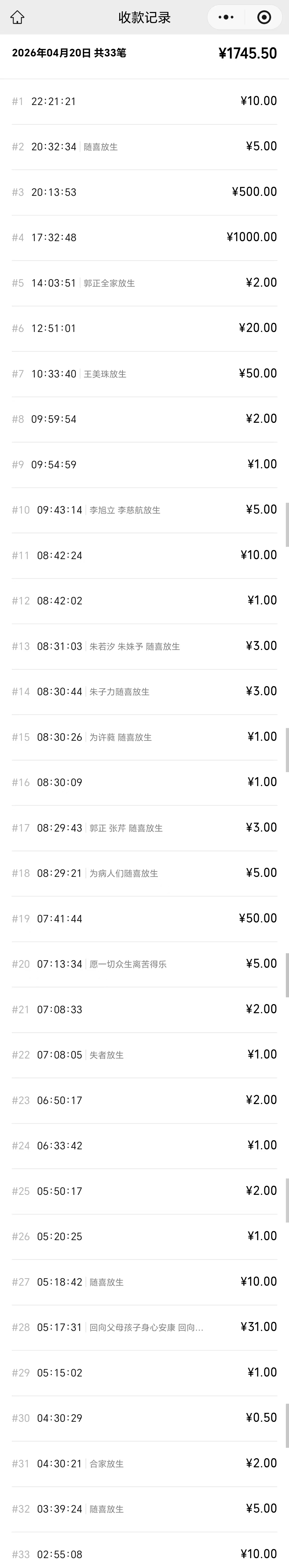 图片[3]-2026年4月份放生-报恩阁