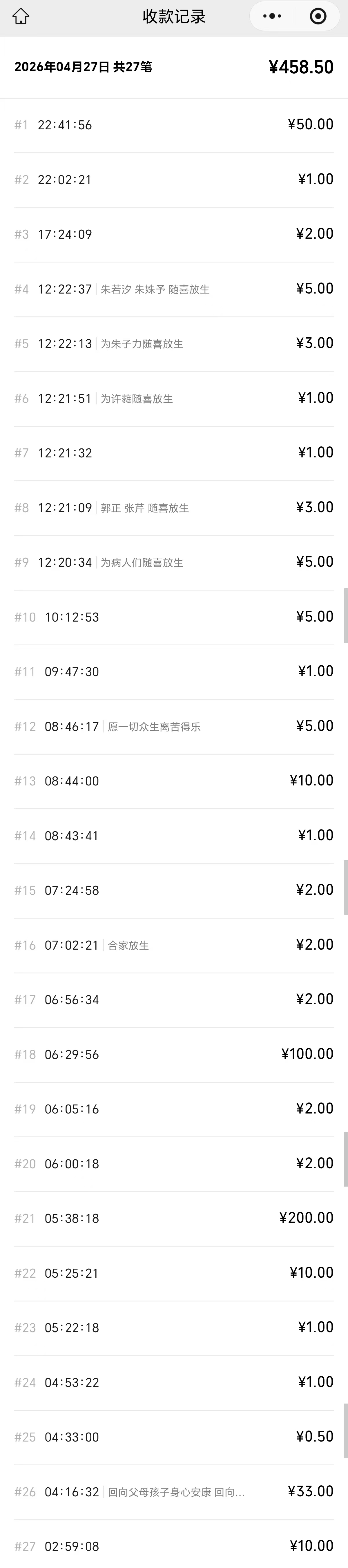 图片[3]-2026年4月份放生-报恩阁