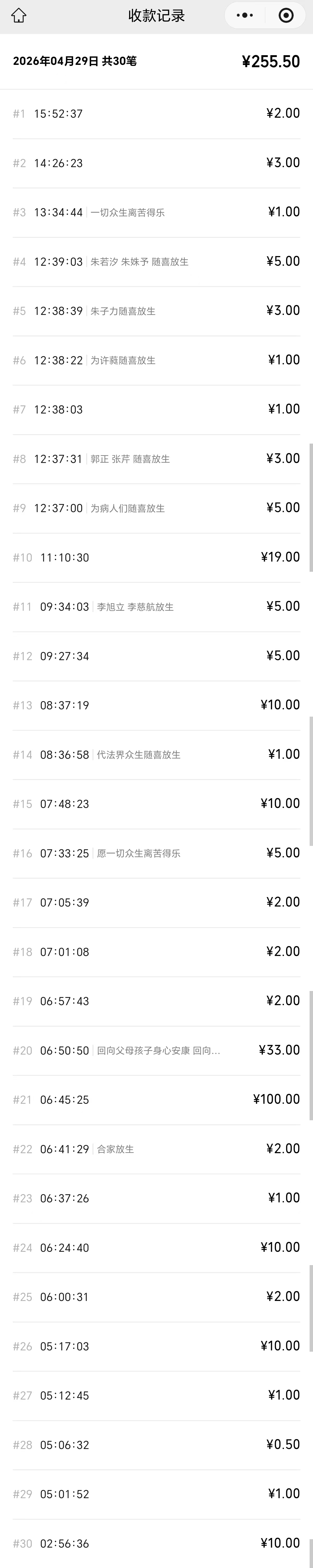 图片[3]-2026年4月份放生-报恩阁