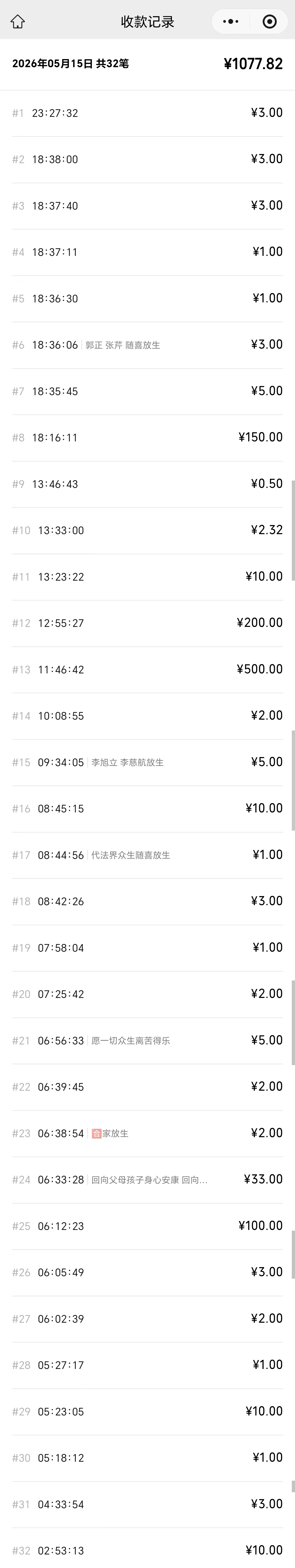 图片[3]-2026年5月份放生-报恩阁
