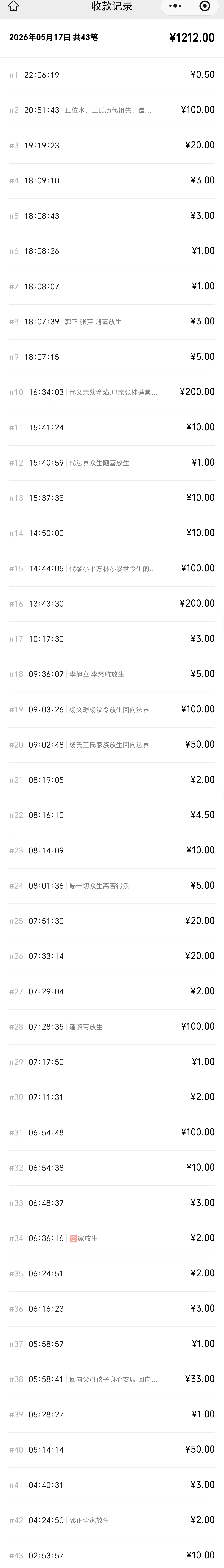 图片[3]-2026年5月份放生-报恩阁