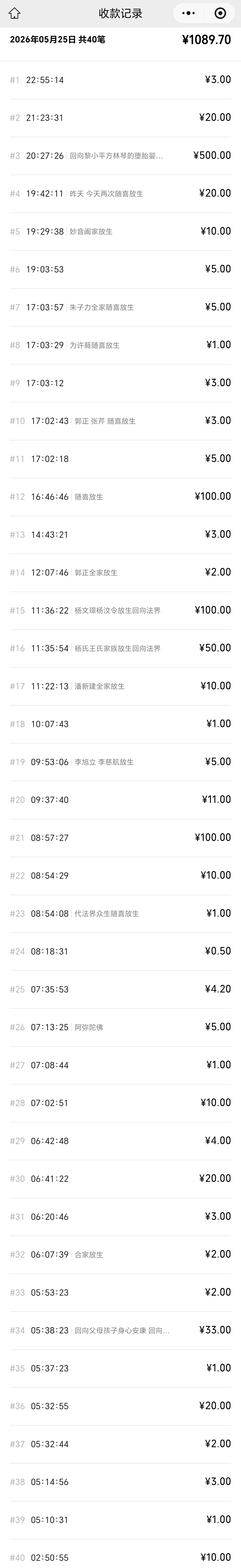 图片[3]-2026年5月份放生-报恩阁