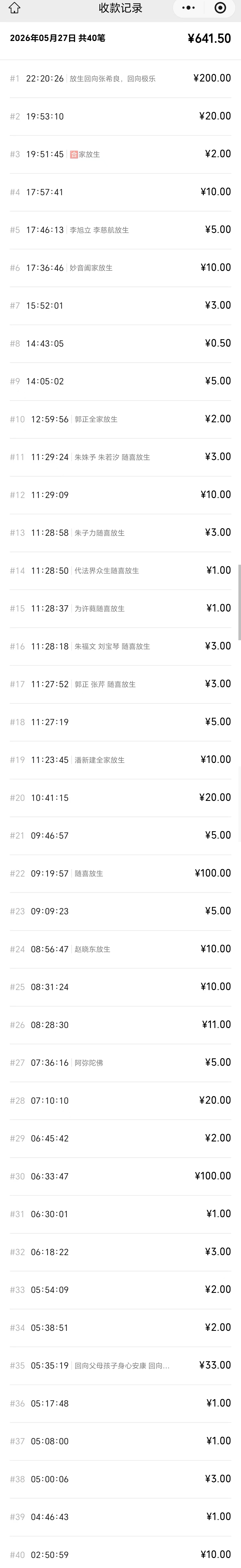 图片[3]-2026年5月份放生-报恩阁