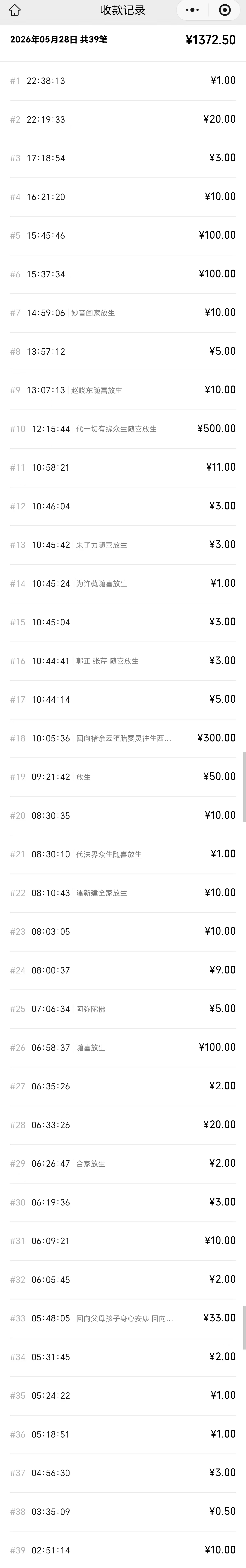 图片[3]-2026年5月份放生-报恩阁