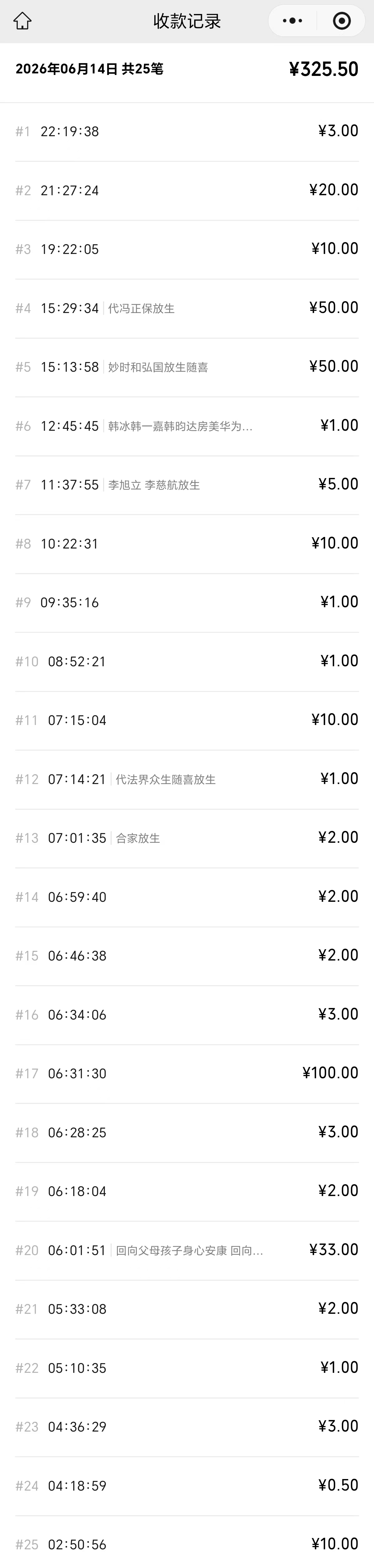 图片[3]-2026年6月份放生-报恩阁