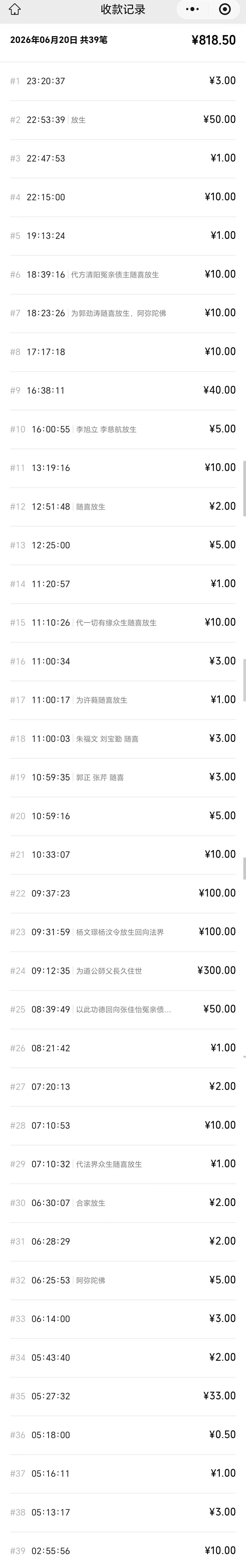 图片[3]-2026年6月份放生-报恩阁